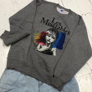 90s Les Miserables Band Sweatshirt Vintage